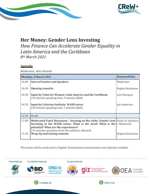 Webinar Gender Lens Investing Giz Gender