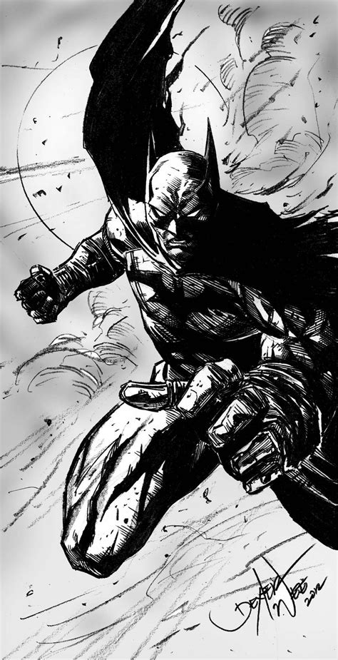 Batman Pencil Sketch By Dexterwee On Deviantart