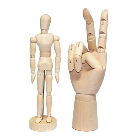 Wooden Hand Drawing Sketch Mannequin Model Wood Mannequin Hand Movable