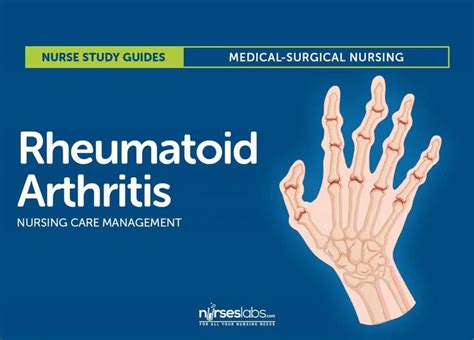 Rheumatoid Arthritis Nursing Care Management And Study Guide Nursing
