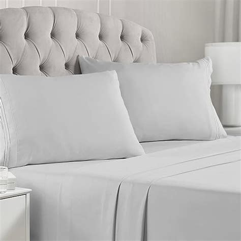 Mellanni King Bed Sheet Set 4 Piece Iconic Collection Bedding Sheets And Pillowcases