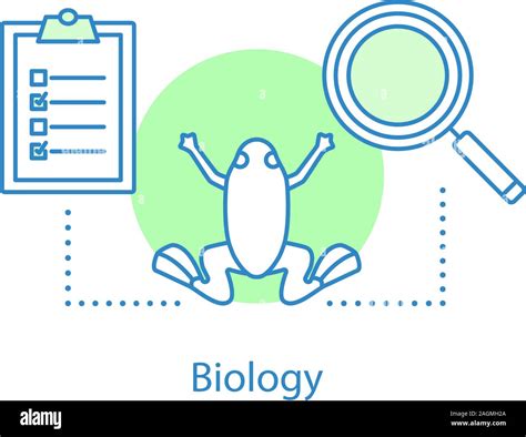 Biology Concept Icon Science Scientific Research Nature Learning