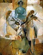 Reproduction tableau de Marcel Duchamp Sonata 1911