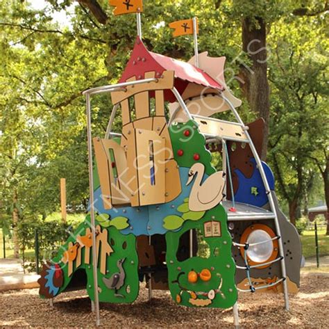 Childrens Outdoor Junior Play Area Tree House Tower Playground
