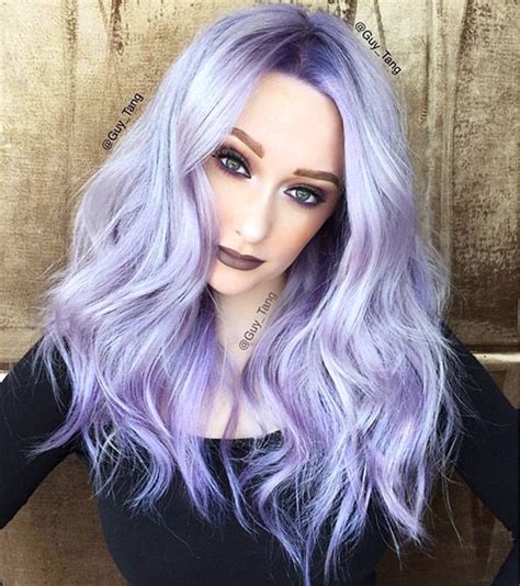 16 Gorgeous Examples Of The Lavender Hair Color Trend Lavender Hair