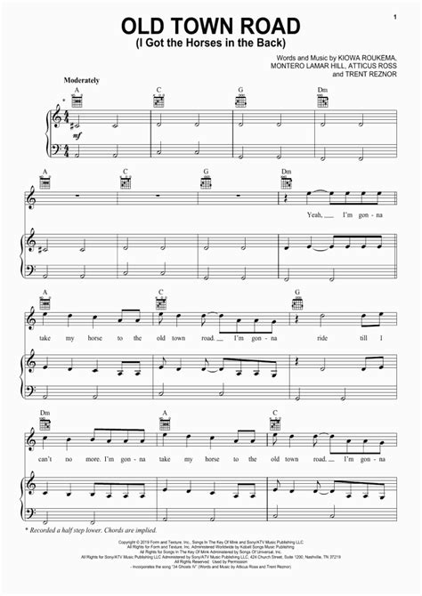 How To Play Old Town Road On Piano Notes Piano Sheet Letters Easy Flute