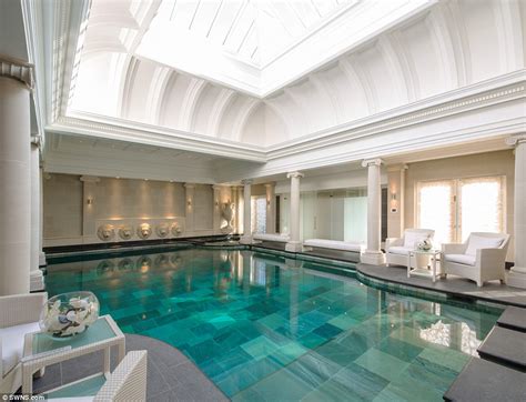 Sprawling London Mansion With Enormous Gym Complex And Swimming Pool Is