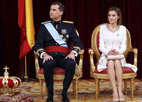 King Felipe Vi And Queen Letizia Of Spain Coronation Photos Popsugar