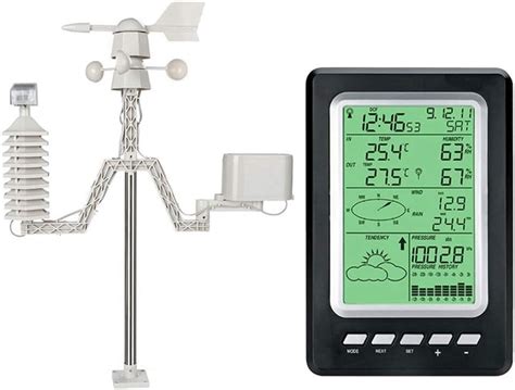 Weather Station Professional Solar Weather Forecast Station With