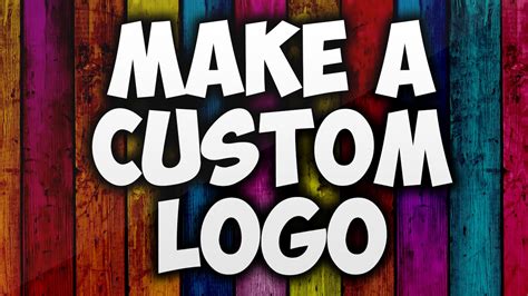 How To Make A Custom Logo In Photoshop Cc 20152016 Youtube