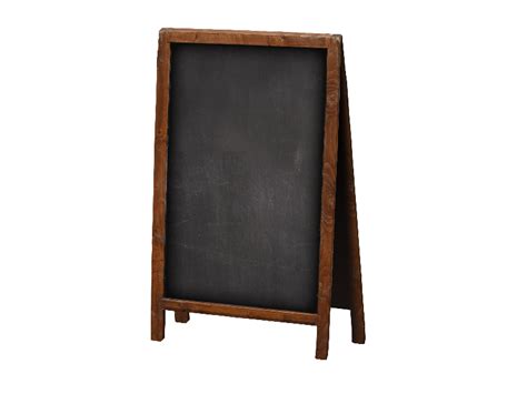 Wood Frame Chalkboard Sign Png Isolated Objects Textures For Photoshop