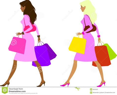 Woman Shopping Clipart Free Download On Clipartmag