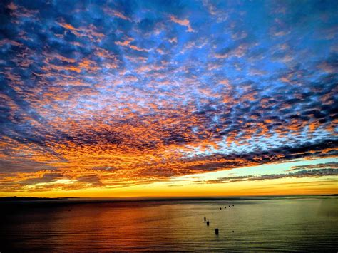 December Sunset Over The Santa Barbara Channel Rflying