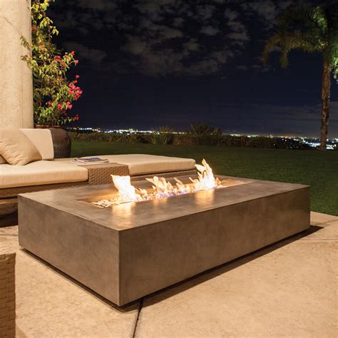 Check spelling or type a new query. Brown Jordan Fires // Flo Fire Pit Coffee Table (Natural ...