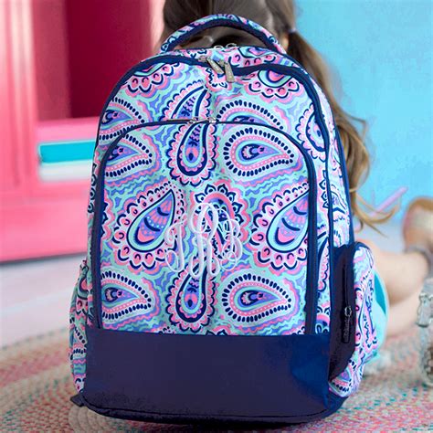Monogrammed School Backpacks Personalized Backpacks For Girls