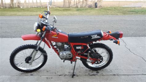 1982 Honda Xl185s Dual Sport Motorcycle