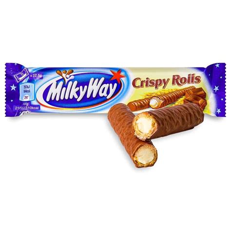 Milky Way Crispy Rolls 225g 24 Pack