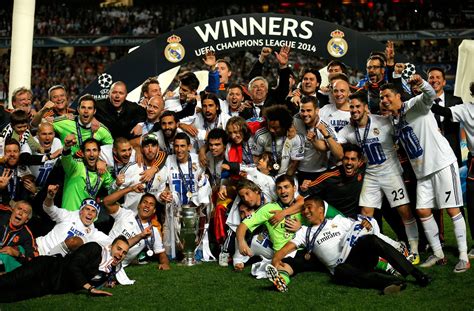 Real Madrid Winners Uefa Champions Leaque 2014 Uefa Champions