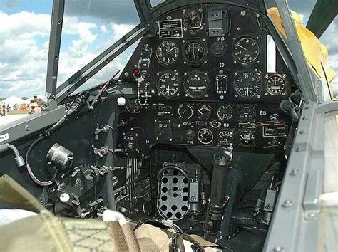 Bf 109 Cockpit Wwii Aircraft Messerschmitt