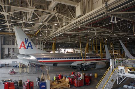 American Airlines Maintenance And Engineering Base Tulsa Ok Usa