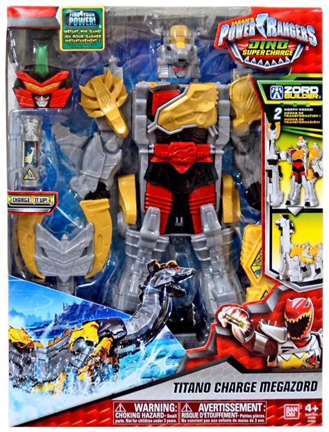 Power Rangers Dino Super Charge Titano Charge Megazord Action Figure