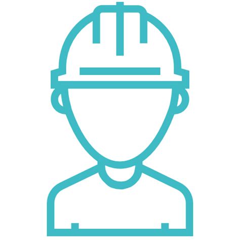 Werknemer Persoon Avatar Builder Pictogram In Construction Workers Icons