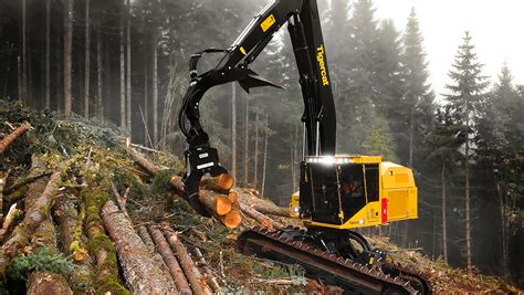 LS E Shovel Logger Steep Slope Logging Tigercat Forestry