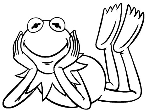 Kermit The Frog Coloring Page Salmateyang