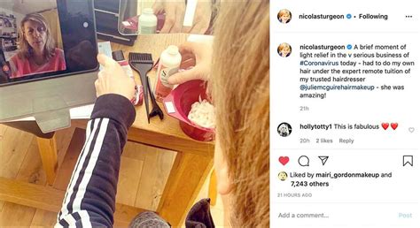 Nicola sturgeon has said the scandal calls the future of the monarchy into question. #CoronaCuts & #LockdownHair with Nicola Sturgeon — Julie ...