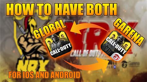 How To Play Both Call Of Duty Mobile Garena And Global Youtube