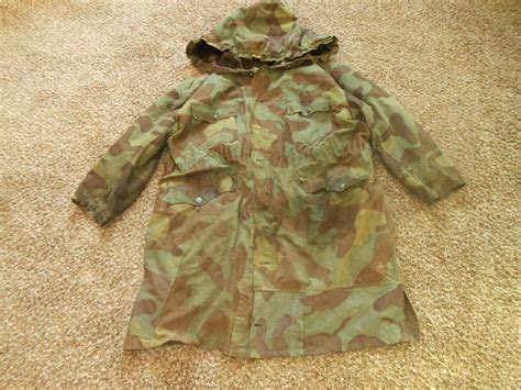 Ww2 German Waffen Elite Italian Camouflage Winter Anorak Combat Worn