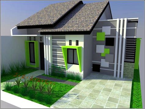Desain Rumah Mungil Minimalis Modern 1 Lantai Gambar Design Rumah