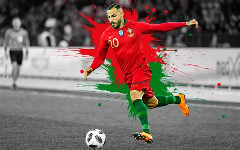 The portugal national football team (portuguese: Download wallpapers 4k, Ricardo Quaresma, Portuguese ...
