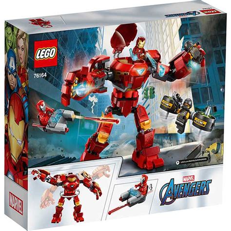 Hulkbuster Iron Man Contre Lagent Aim Lego Marvel — Juguetesland