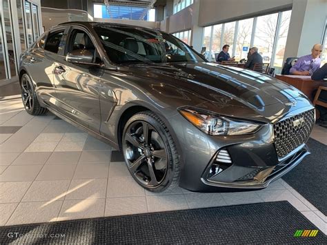 2019 Himalayan Gray Hyundai Genesis G70 Awd 132678743 Photo 2