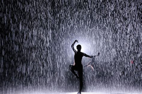 This Incredible Art Installation Makes It Rain Everywhere But On You