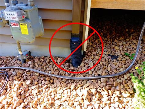 Before you can start installation, hit the hardware store and fill up your cart with the following tools and materials put some gutter sealant on the outside of the downspout outlet, and slip the elbow on the upper end of the downspout over the outlet fitting protruding down from the. Don't connect downspouts directly to yard drains | Yard ...
