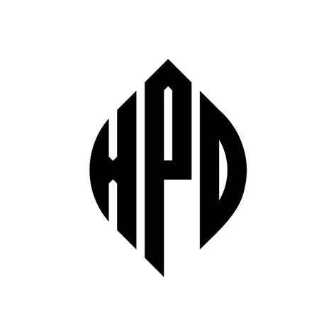 Diseño De Logotipo De Letra De Círculo Xpd Con Forma De Círculo Y