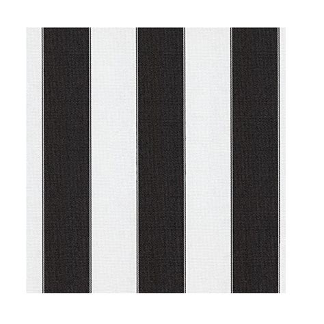Stripe Canvas Awning Fabric Waterproof Outdoor Fabric 60 Black Whte