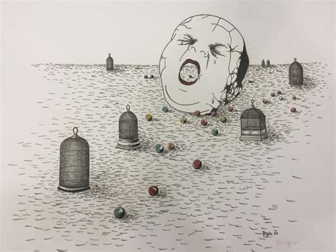 Toyen Toyen Marie Cerminova Drawing From The Cycle Hide Away War