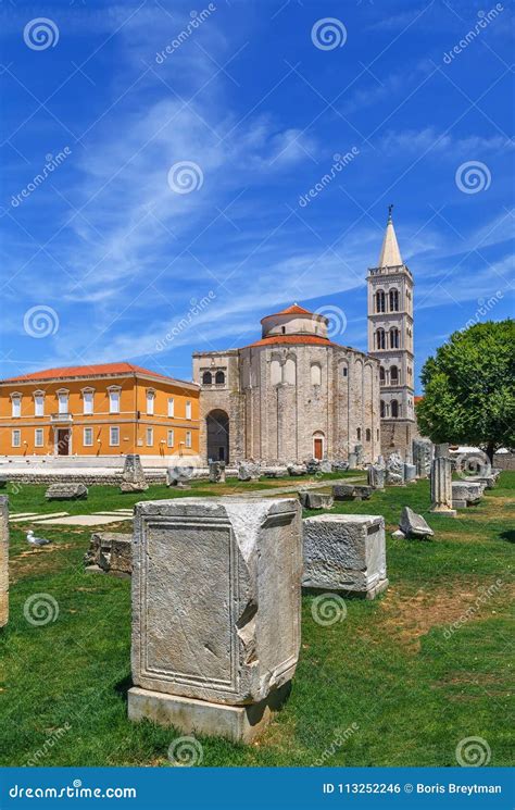 Church Of St Donatus Zadar Croatia Stock Photo Image Of Donat