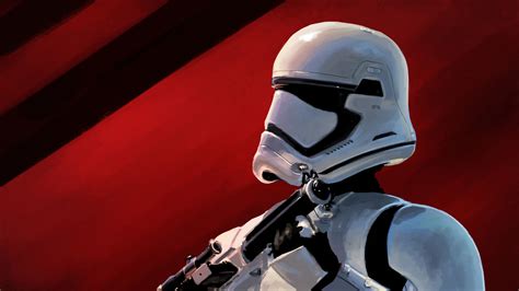 First Order Stormtrooper By Robbie Mcsweeney