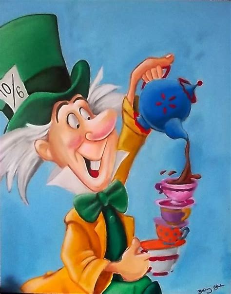 The Mad Hatter By Bee Minor On Deviantart Alice In Wonderland Cartoon