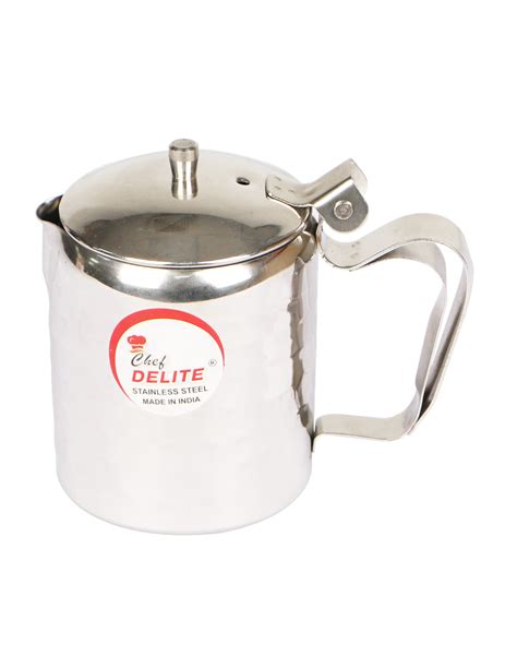 Hammered Stainless Steel Coffee Pot 230 Ml