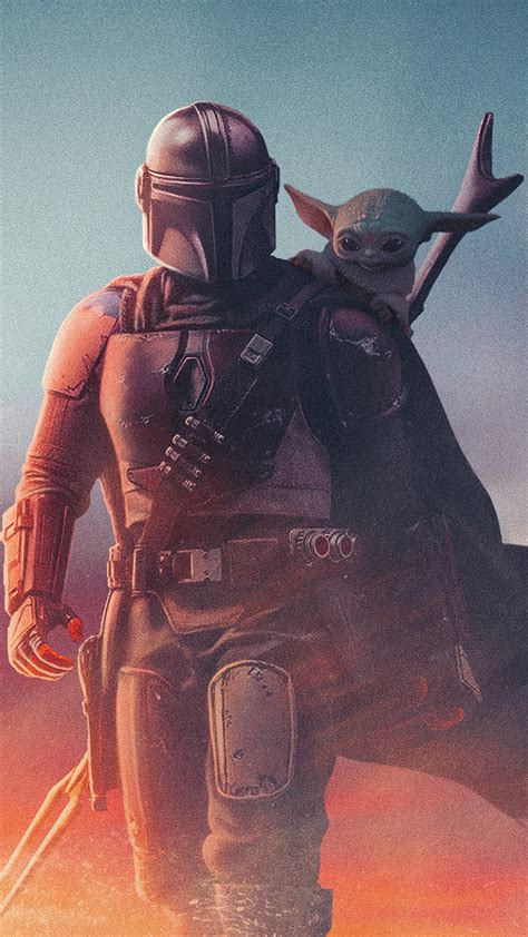 Wallpaper Id 387474 Tv Show The Mandalorian Phone Wallpaper Baby