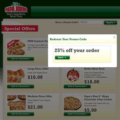 Save with papa murphy's deals, courtesy of groupon. Pinned August 23rd: 25% off at Papa #Johns pizza via promo ...