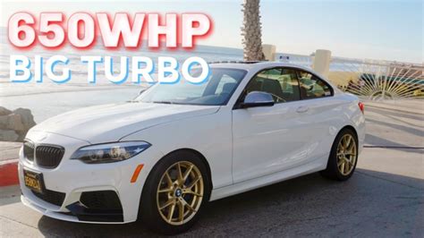 Ballistic 650 Whp Bmw M240i Bigboost Gtx1000 Review Youtube