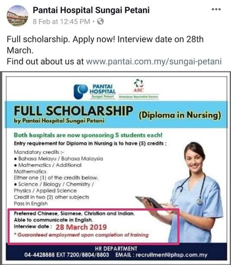 Pantai hospital sungai petani has consultants with extensive experience who ensure the community receives a high level of quality care. Pantai Hospital Posts Racist Scholarship Ad | CodeBlue