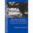 Die Murren des Hans Freiherr von Campenhausen Buch - Weltbild.de