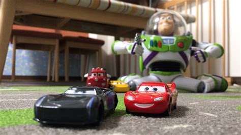 Stop Motion Movie Cars 3 And Toy Story 4 Secret Race Disney Pixar